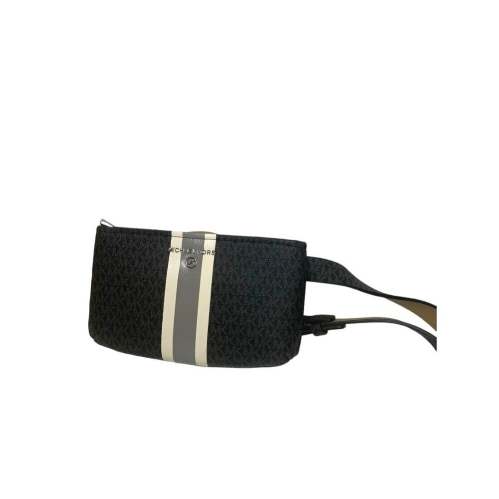 Small Medium Michael Kors Belt Bag Coated Canvas New 32-36"‎